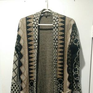 Max Sport Designer Long Thick Multiprint duster